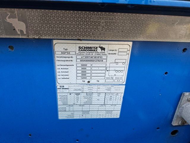 Fahrzeugabbildung Schmitz Cargobull 20" Tankconatinerchassis + Tankcontainer