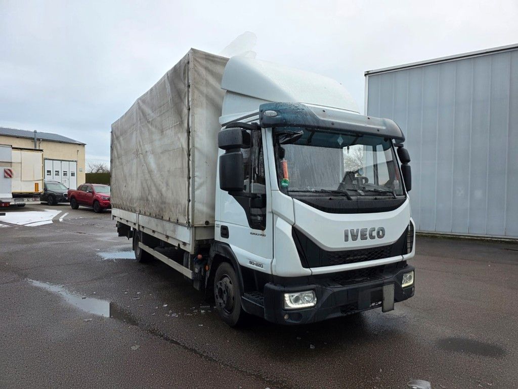 Fahrzeugabbildung Iveco 80-220 Eurocargo, Gardine, ladebordwand