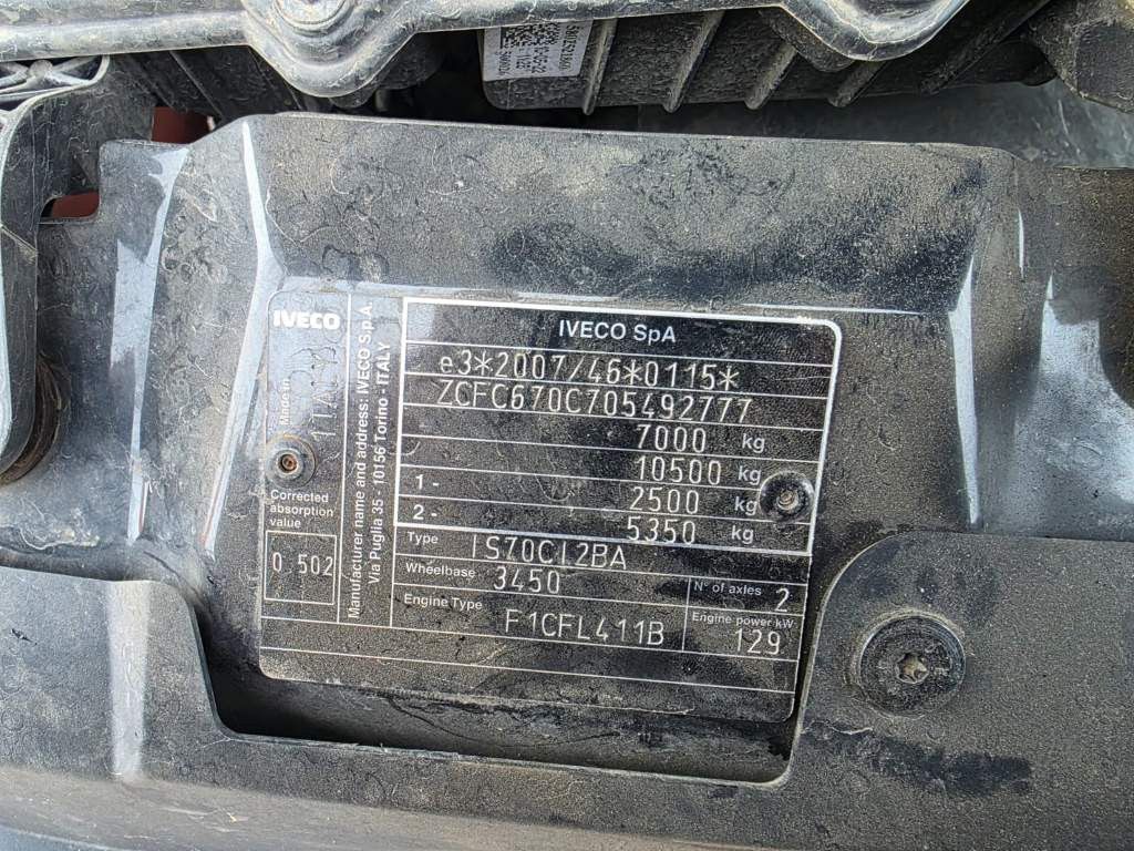 Fahrzeugabbildung Iveco 70C18 3-Seiten-Kipper, AHK, Klima