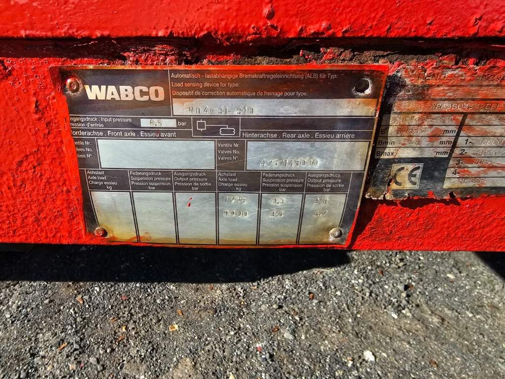 Fahrzeugabbildung Renders Bordwandsattel, Lift, 4 x Steckdose für Verbreit