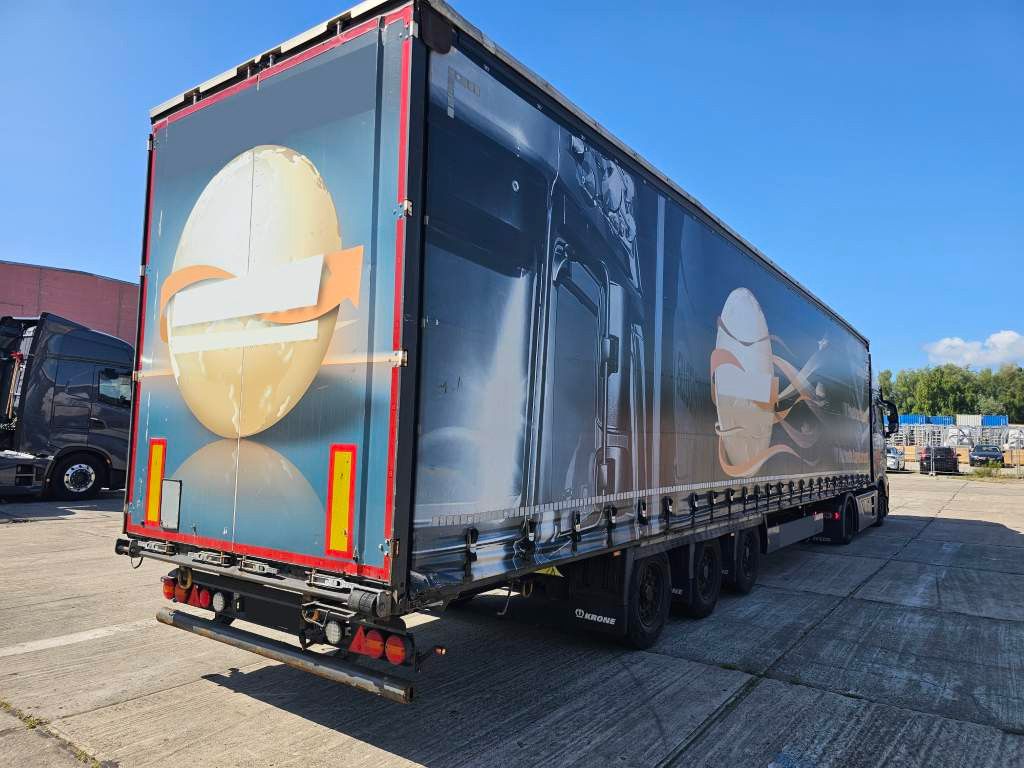 Fahrzeugabbildung Krone Gardine Mega, Anti Eis Dach,2 Liftachse,Hubdach