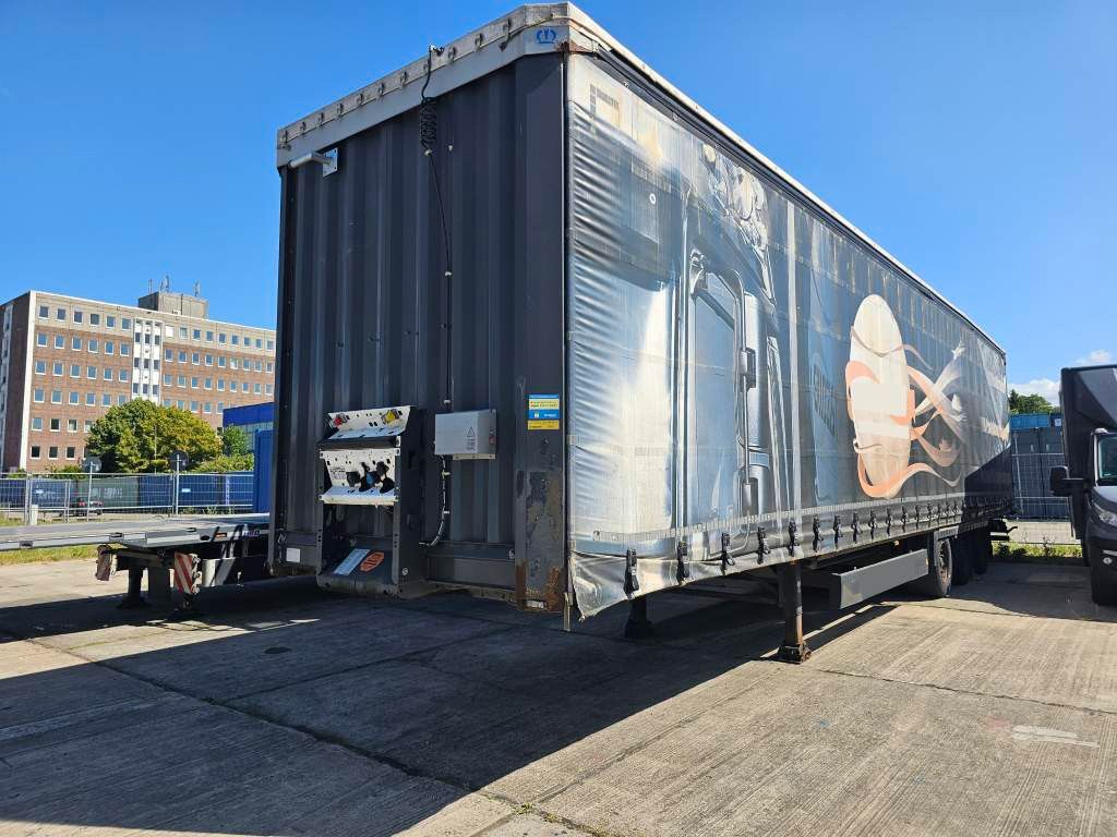 Fahrzeugabbildung Krone Gardine Mega, Anti Eis Dach,2 Liftachse,Hubdach