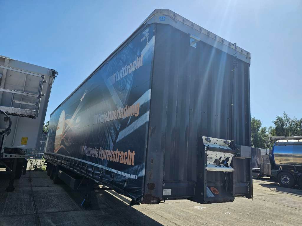 Fahrzeugabbildung Krone Gardine Mega, Anti Eis Dach,2 Liftachse,Hubdach