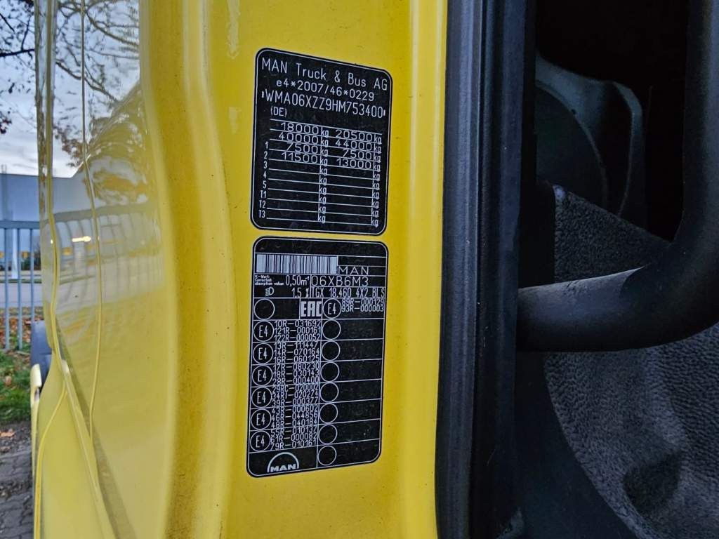 Fahrzeugabbildung MAN 18.460 TGX XXL, 2 Kreis-Hydr.,Alufelgen,Standard