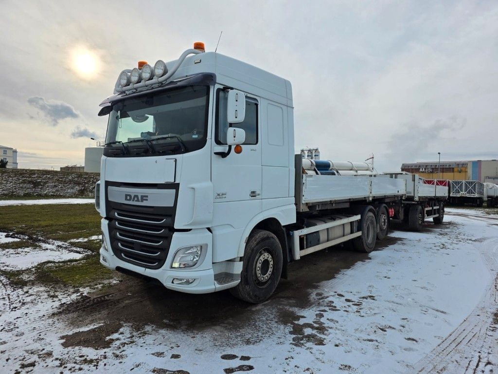 DAF XF 510 BDF, ZF mit Brücks und Hänger+Brücke, ADR