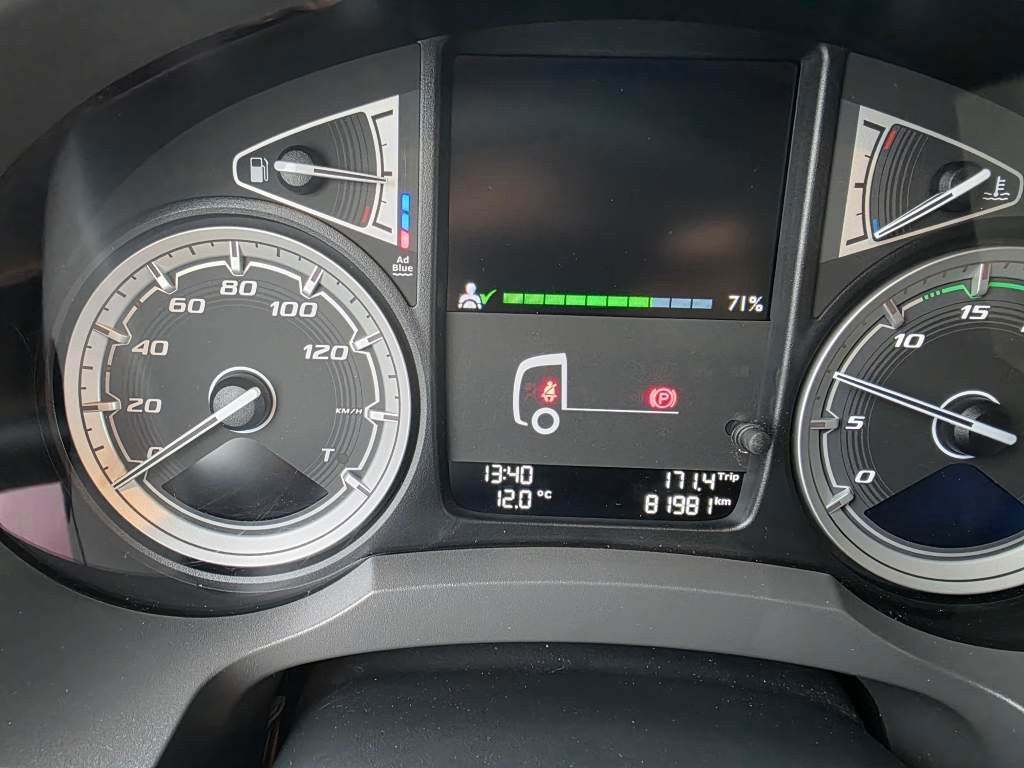 Fahrzeugabbildung DAF LF 170 Gardine, wie neu, nur 82 TKM Original !