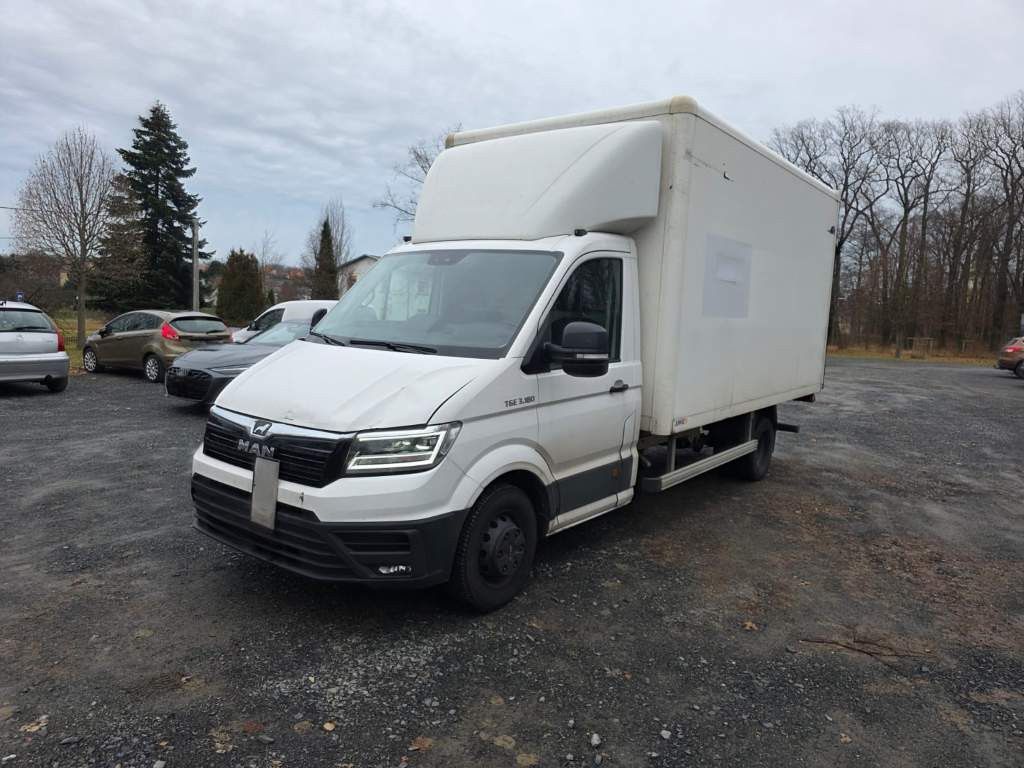 MAN TGE 3.180 Koffer mit Ladebordwand, Klima, AHK
