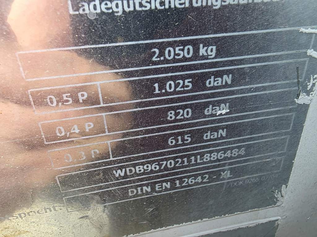 Fahrzeugabbildung Mercedes-Benz 816 Koffer, Ladebordwand, viel in 2025 repariert