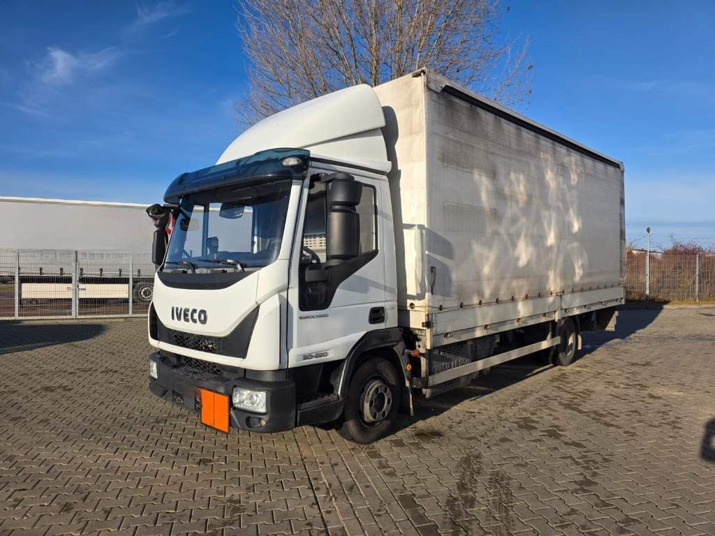 Iveco 80-220 Eurocargo, Gardine, Ladebordwand, 1.Hand