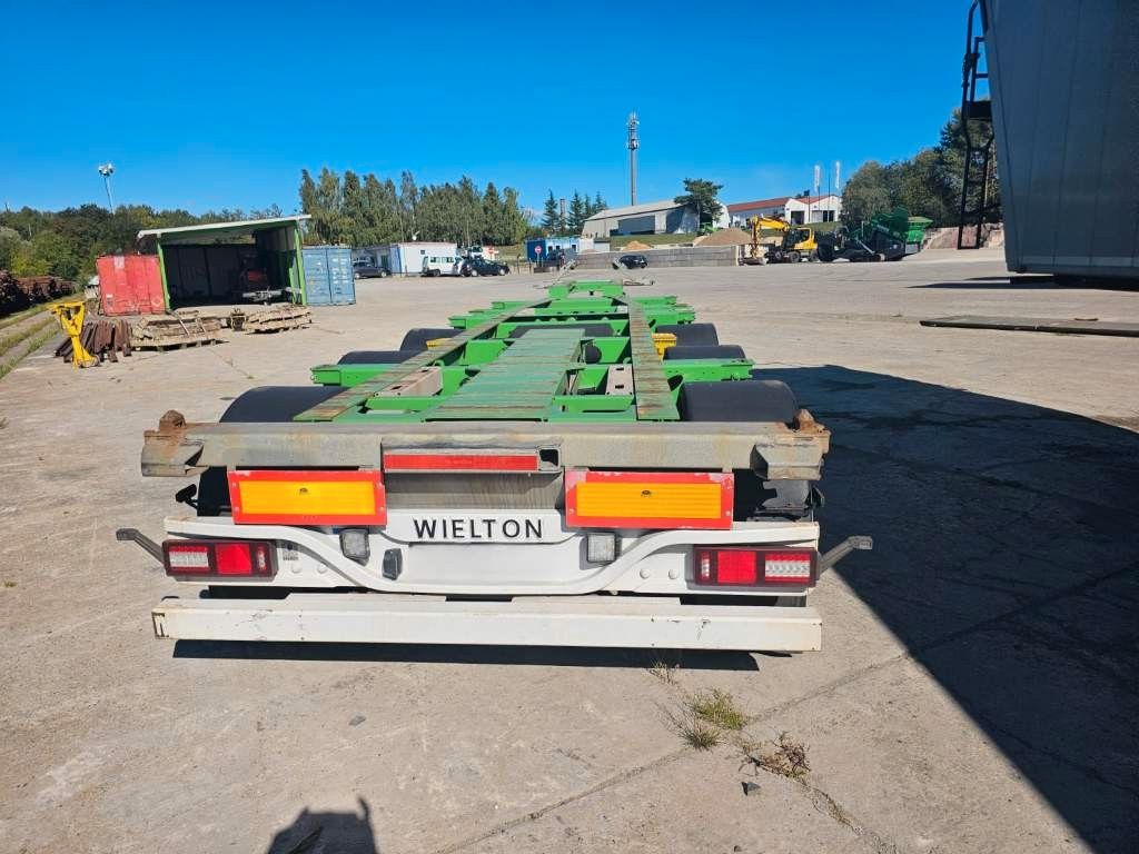 Fahrzeugabbildung Wielton Vario Containerchassis, Reifendruckkontrolle