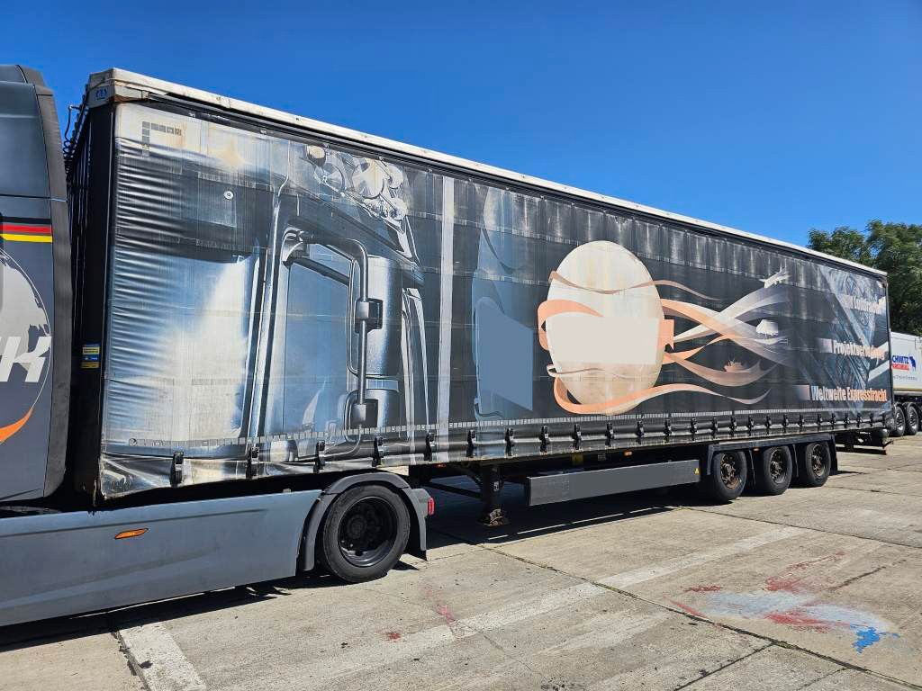 Krone Gardine Mega, Anti Eis Dach,2 Liftachse,Hubdach