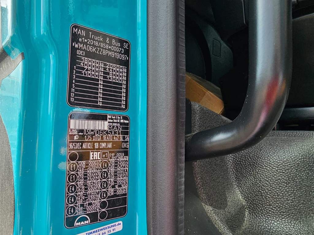 Fahrzeugabbildung MAN 18.470 TGX,2 Kreis-Hydraulik,Retrader,20.500 Kg