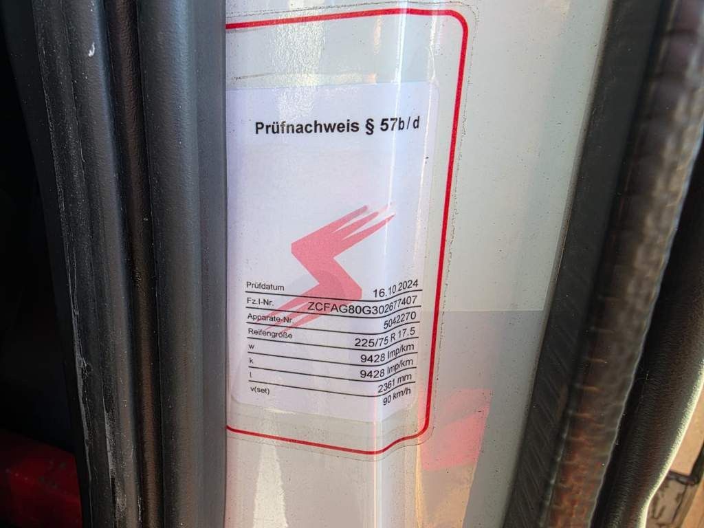 Fahrzeugabbildung Iveco 80-220 Eurocargo, Gardine, Ladebordwand, 1.Hand