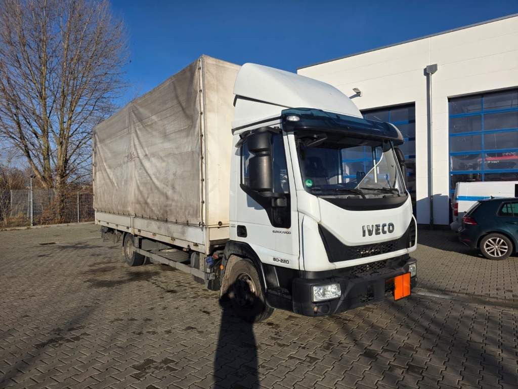 Fahrzeugabbildung Iveco 80-220 Eurocargo, Gardine, Ladebordwand, 1.Hand