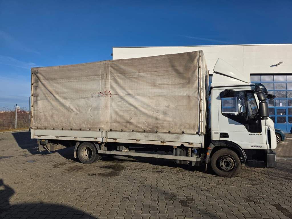 Fahrzeugabbildung Iveco 80-220 Eurocargo, Gardine, Ladebordwand, 1.Hand