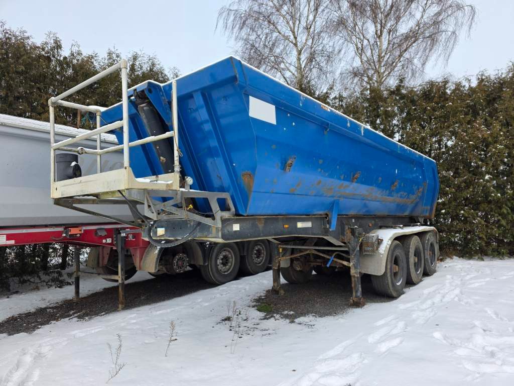 Meiller Stahlmulde MHKS 41/3-S, Schütte, Liftachse