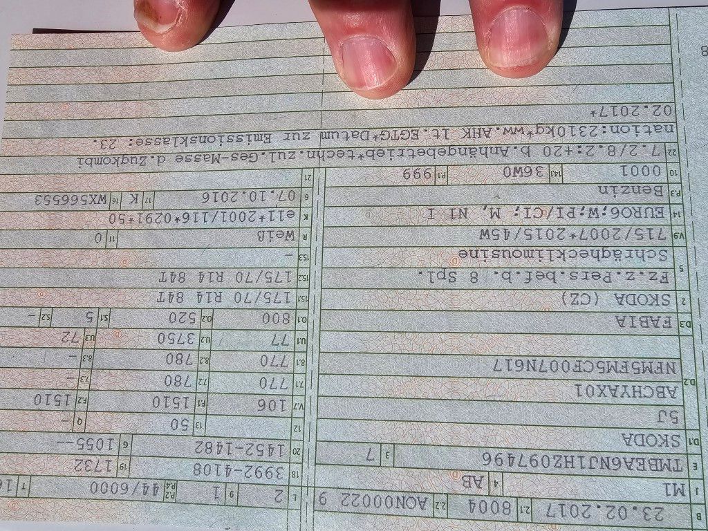 Fahrzeugabbildung SKODA Fabia 1.0l MPI 44kW, Mehrwertstreuer ausweisbar