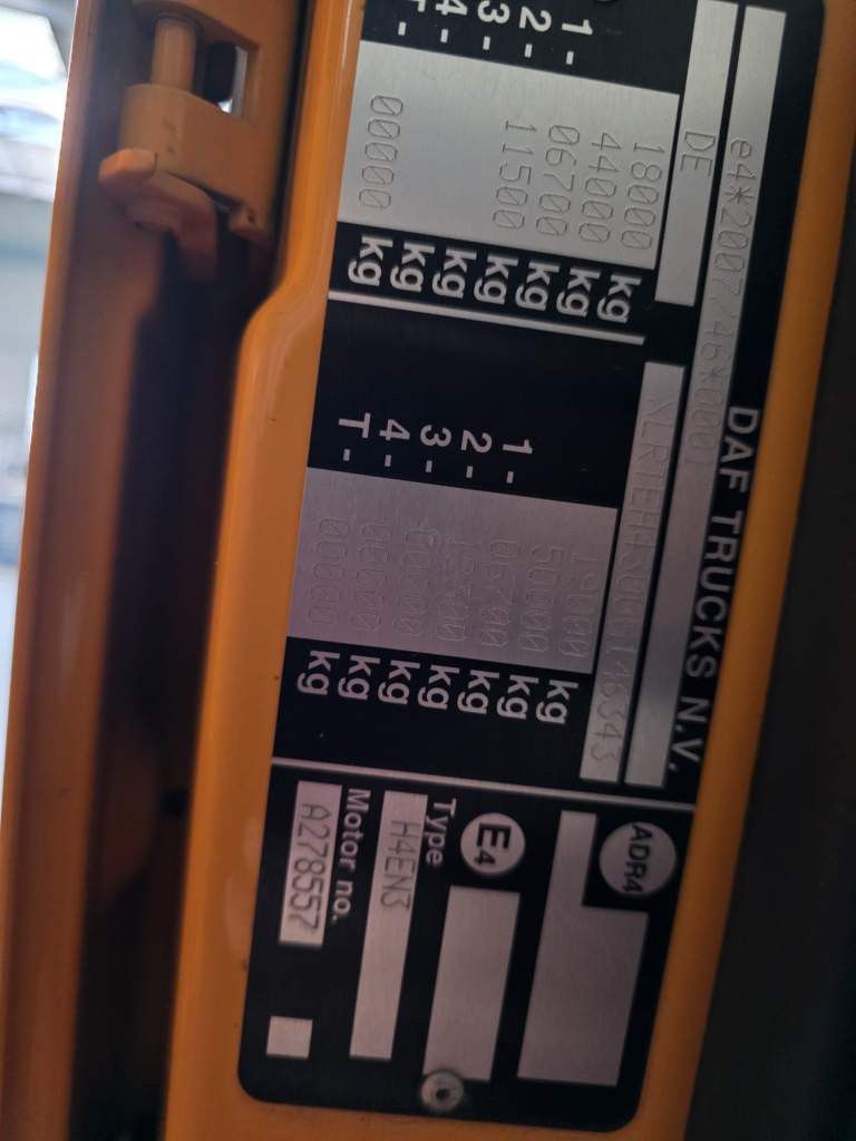 Fahrzeugabbildung DAF XF 510 LL, ZF Inatrder, Standklima, Hubsattelkup