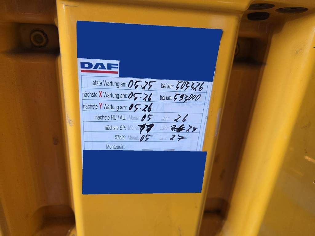 Fahrzeugabbildung DAF XF 510 LL, ZF Inatrder, Standklima, Hubsattelkup