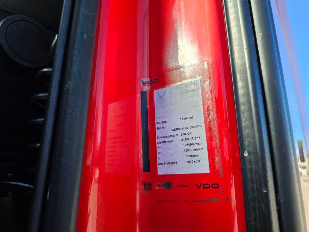 Fahrzeugabbildung Mercedes-Benz 2542 Actros ,2. Achse Liftachse,Klima-Automat, 2