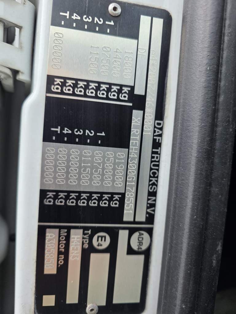 Fahrzeugabbildung DAF XF 480 SSC,Standklima,Intarder mit Krone kompl