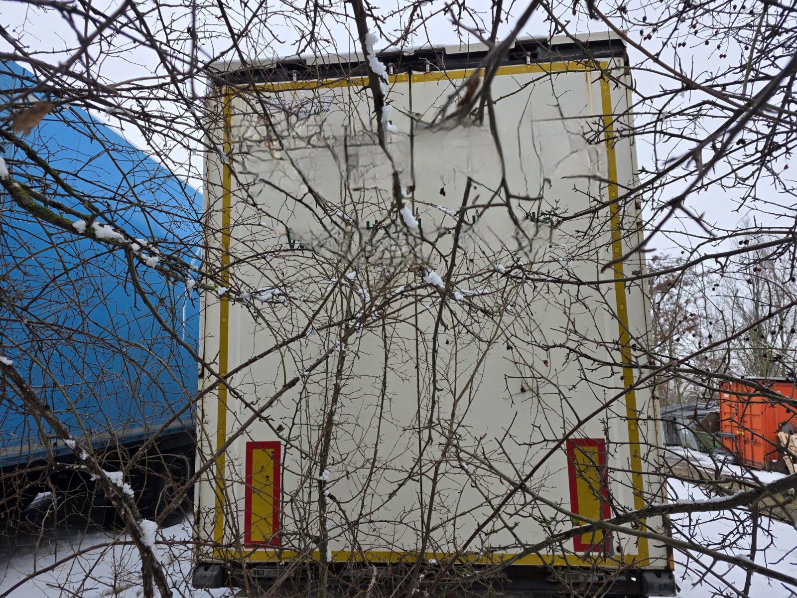 Fahrzeugabbildung Krone Mega Gardine mit Joloda, Lift, BPW, Portal