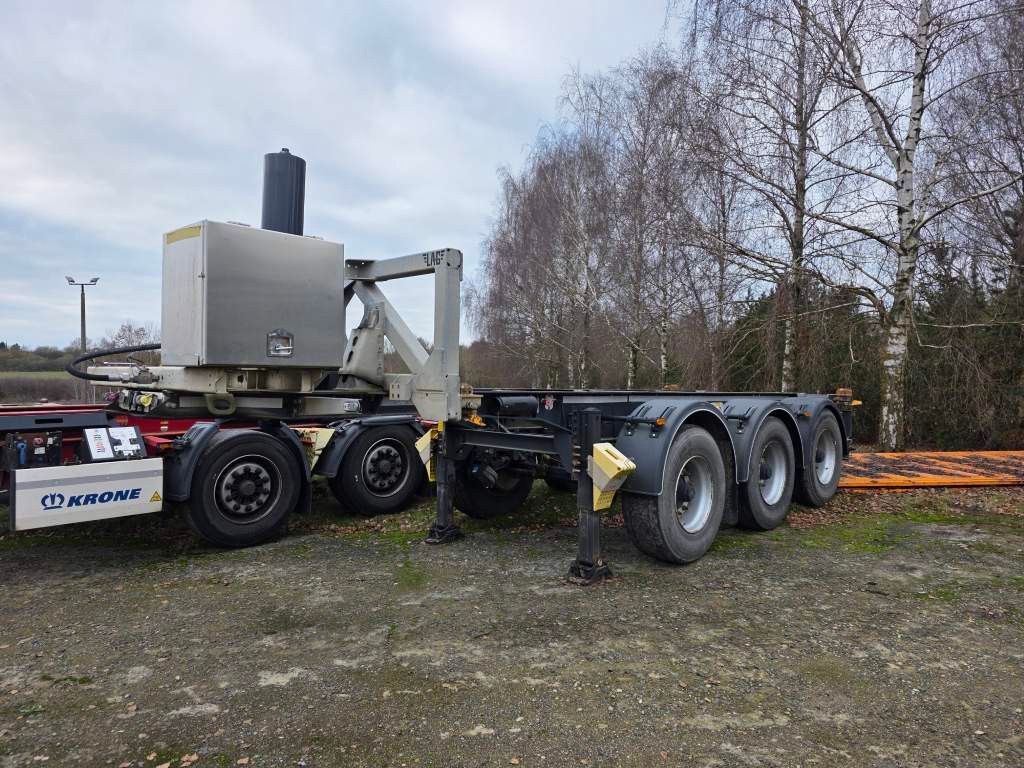 Lag Kipp-Chassis 20", Liftachse,Staukiste Edelstahl