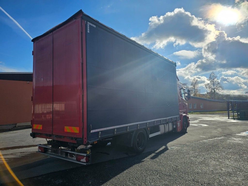 Fahrzeugabbildung Scania G410 Volumen, Edscha, Hubdach+Tandemhänger