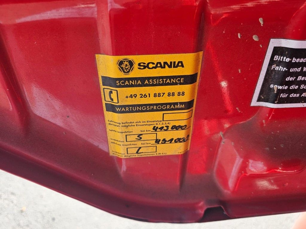 Fahrzeugabbildung Scania G410 Volumen, Edscha, Hubdach+Tandemhänger