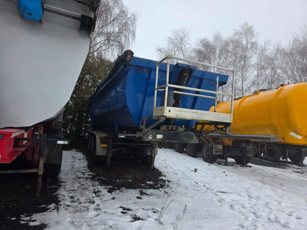 Fahrzeugabbildung Meiller Stahlmulde MHKS 41/3-S, Schütte, Liftachse