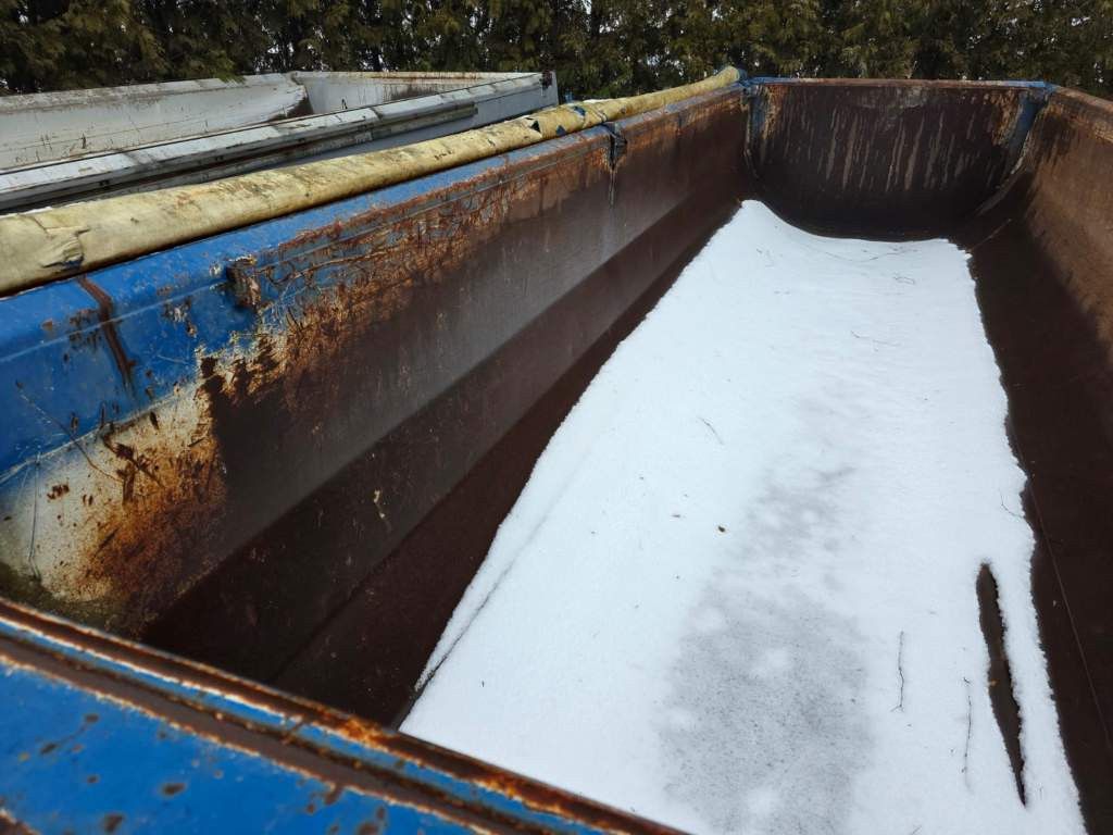 Fahrzeugabbildung Meiller Stahlmulde MHKS 41/3-S, Schütte, Liftachse