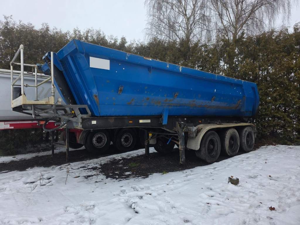 Fahrzeugabbildung Meiller Stahlmulde MHKS 41/3-S, Schütte, Liftachse