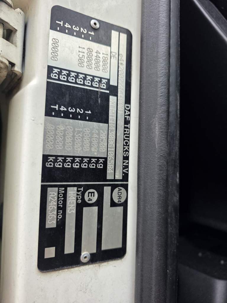 Fahrzeugabbildung DAF XF 460 SC , Standard, ZF Intarder, Abstzandstemp