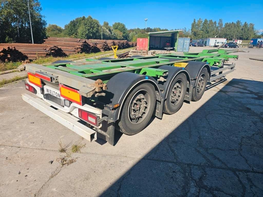 Fahrzeugabbildung Wielton Vario Containerchassis, Reifendruckkontrolle