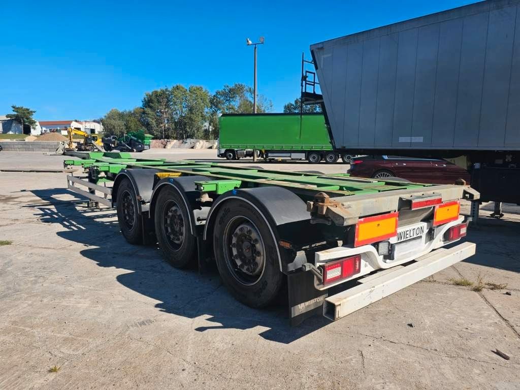 Fahrzeugabbildung Wielton Vario Containerchassis, Reifendruckkontrolle