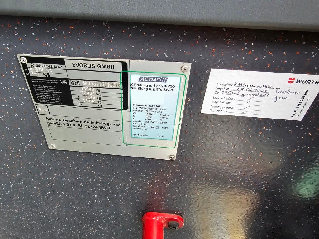 Fahrzeugabbildung Mercedes-Benz O530 LE, Retarder, Evobus, Fahrerklima