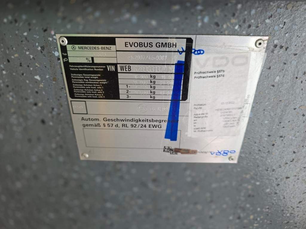 Fahrzeugabbildung Mercedes-Benz O530 NF,Linie, Klima, Standheizung, 31+57+1, EEV