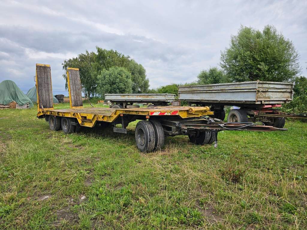 Fahrzeugabbildung Langendorf Tieflader mit Radmulden 3 Achser