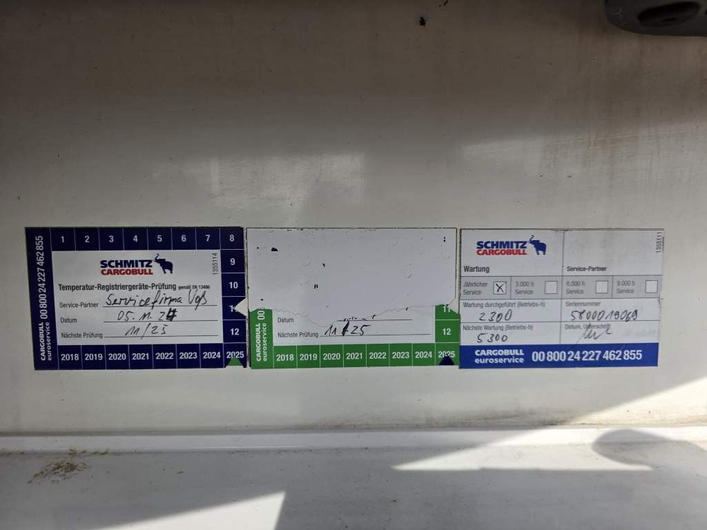 Fahrzeugabbildung Schmitz Cargobull Tiefkühler, Doppelstock, Diesel/ Strom