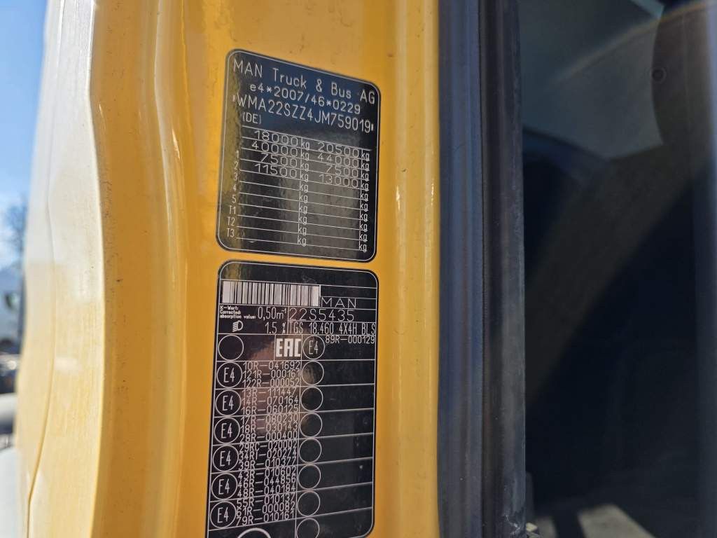 Fahrzeugabbildung MAN 18.460 TGS 4x4 Hydrodrive, Klima Automat