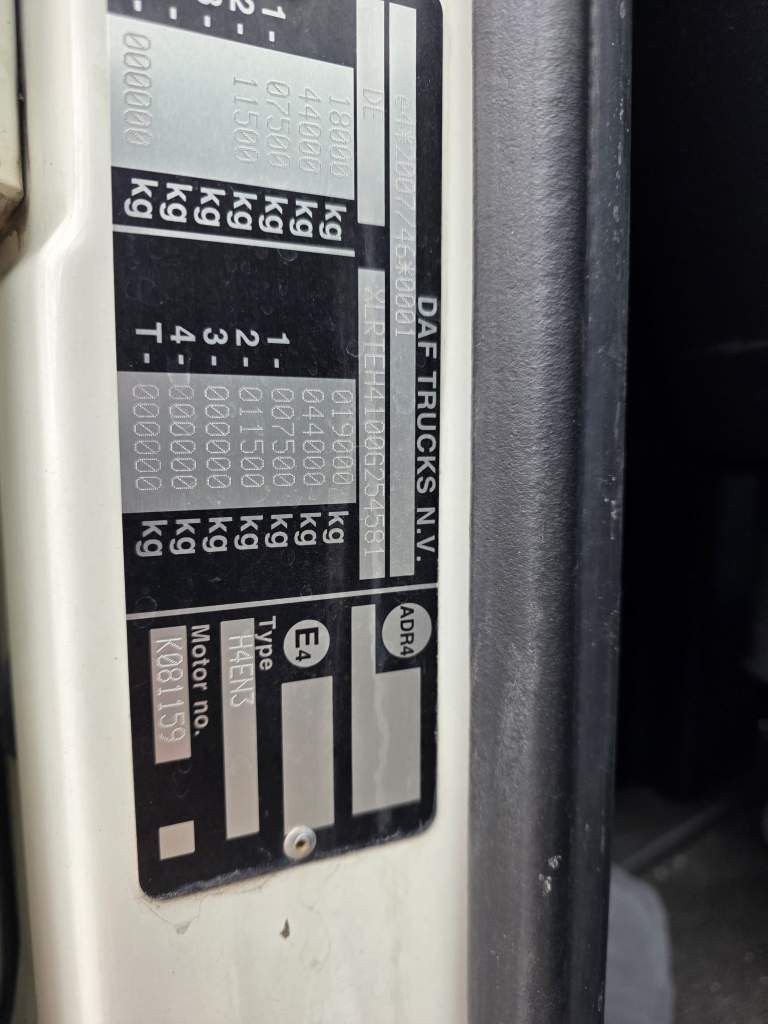 Fahrzeugabbildung DAF XF 450 LL SSC, Standklima, Feuerlöschkästen