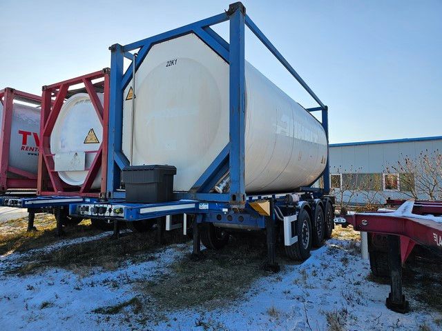 Fahrzeugabbildung Schmitz Cargobull Tankcontainer Chassis+Tankcontainer  Schwallwand