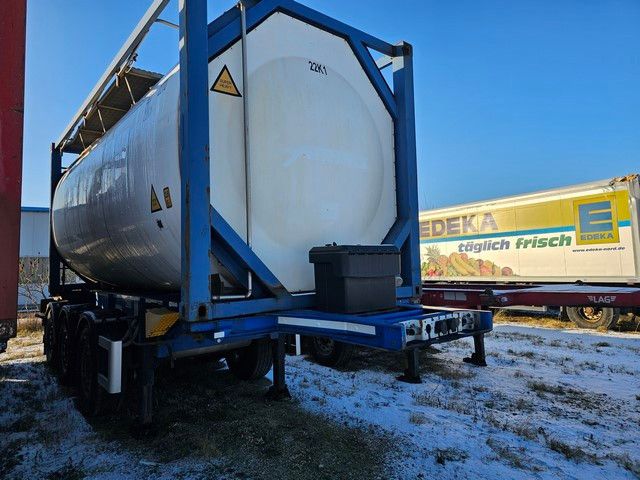 Fahrzeugabbildung Schmitz Cargobull Tankcontainer Chassis+Tankcontainer  Schwallwand
