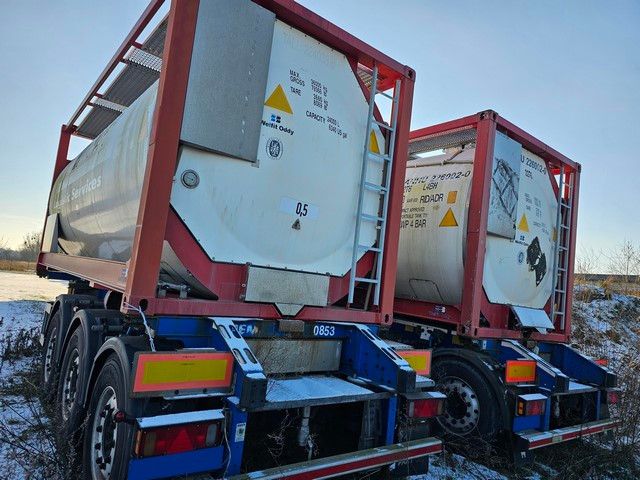 Fahrzeugabbildung Schmitz Cargobull 20" Tankconatinerchassis + Tankcontainer