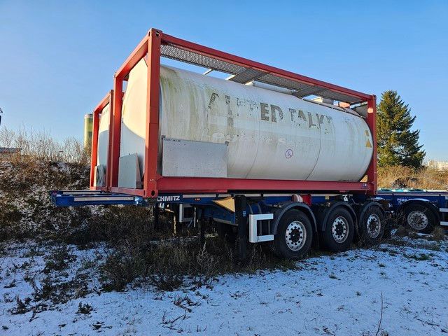 Fahrzeugabbildung Schmitz Cargobull 20" Tankconatinerchassis + Tankcontainer