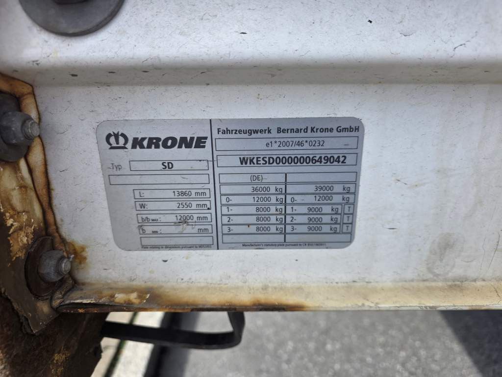 Fahrzeugabbildung Krone Joloda Mega Gardine, Lift, Hubdach