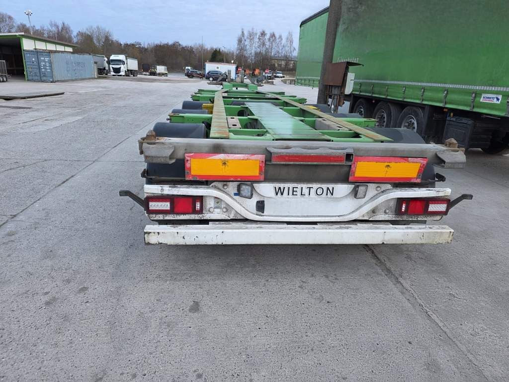 Fahrzeugabbildung Wielton Containerchassis mit Heckausschub, Heckausschub