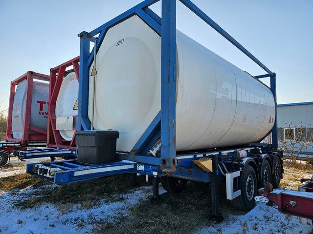 Schmitz Cargobull Tankcontainer Chassis+Tankcontainer  Schwallwand