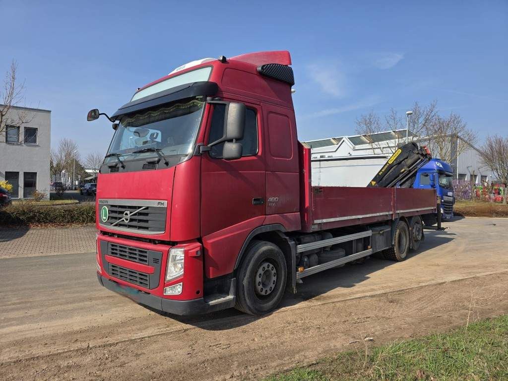 Volvo FH 460 Globe Baustoffpritsche mit Kran Palfinger