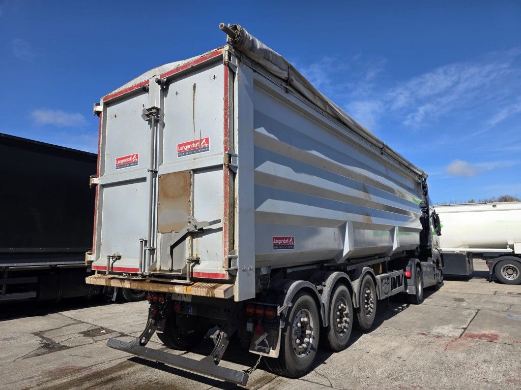 Fahrzeugabbildung Langendorf 53,5 cbm Stahl-/Stahlkipper, Lift, Kornschieber